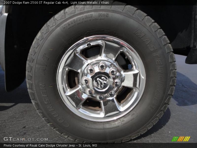 Light Khaki Metallic / Khaki 2007 Dodge Ram 2500 ST Regular Cab 4x4