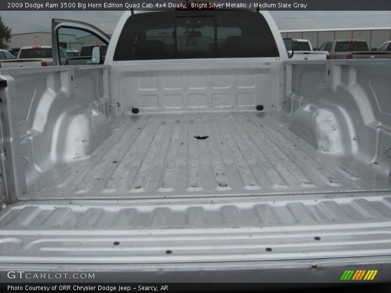 Bright Silver Metallic / Medium Slate Gray 2009 Dodge Ram 3500 Big Horn Edition Quad Cab 4x4 Dually