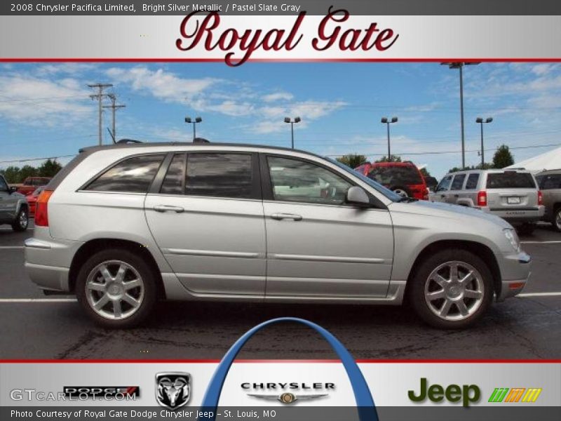 Bright Silver Metallic / Pastel Slate Gray 2008 Chrysler Pacifica Limited
