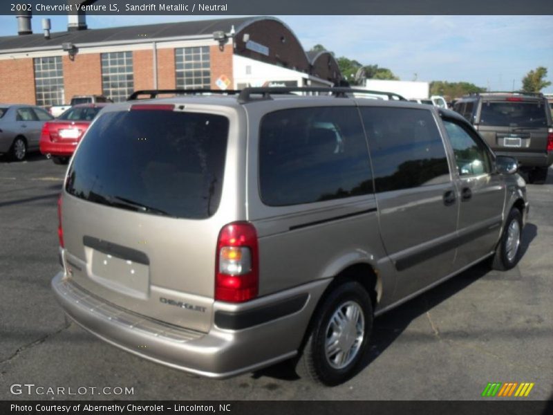 Sandrift Metallic / Neutral 2002 Chevrolet Venture LS