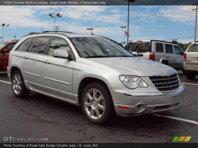 Bright Silver Metallic / Pastel Slate Gray 2008 Chrysler Pacifica Limited