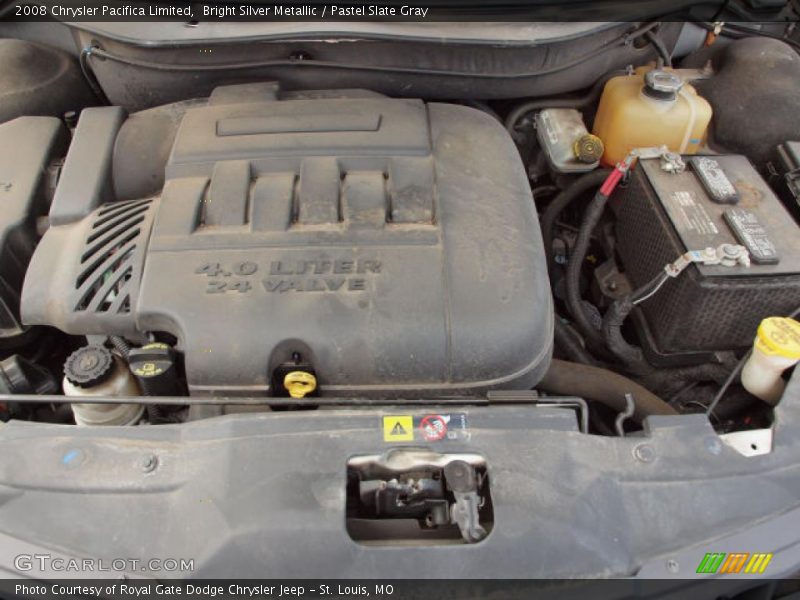 Bright Silver Metallic / Pastel Slate Gray 2008 Chrysler Pacifica Limited
