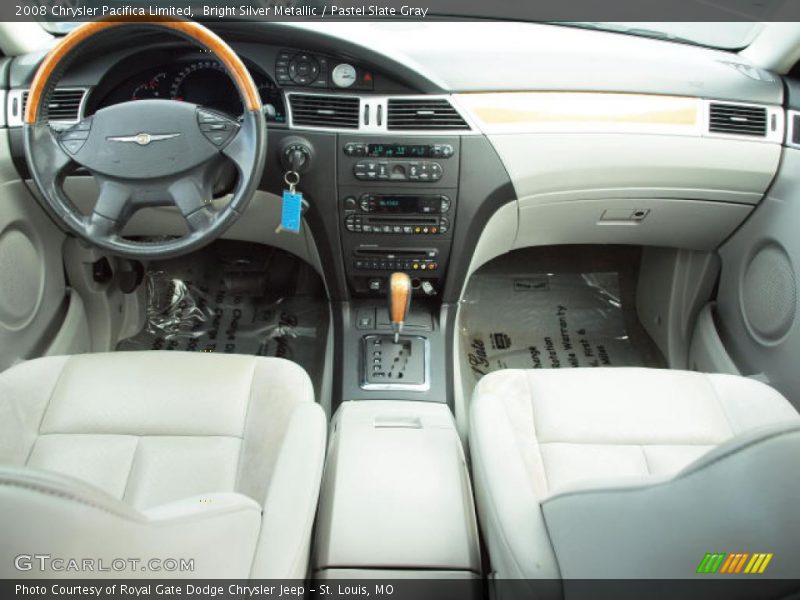 Bright Silver Metallic / Pastel Slate Gray 2008 Chrysler Pacifica Limited