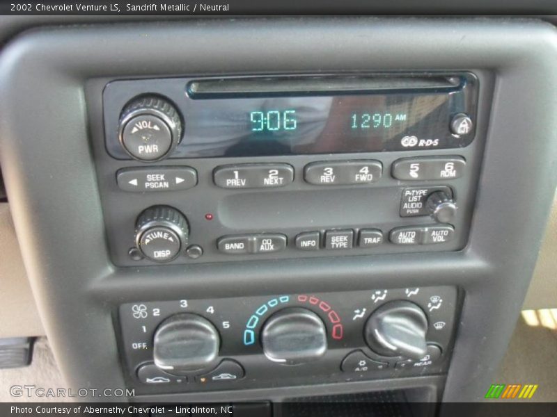 Sandrift Metallic / Neutral 2002 Chevrolet Venture LS