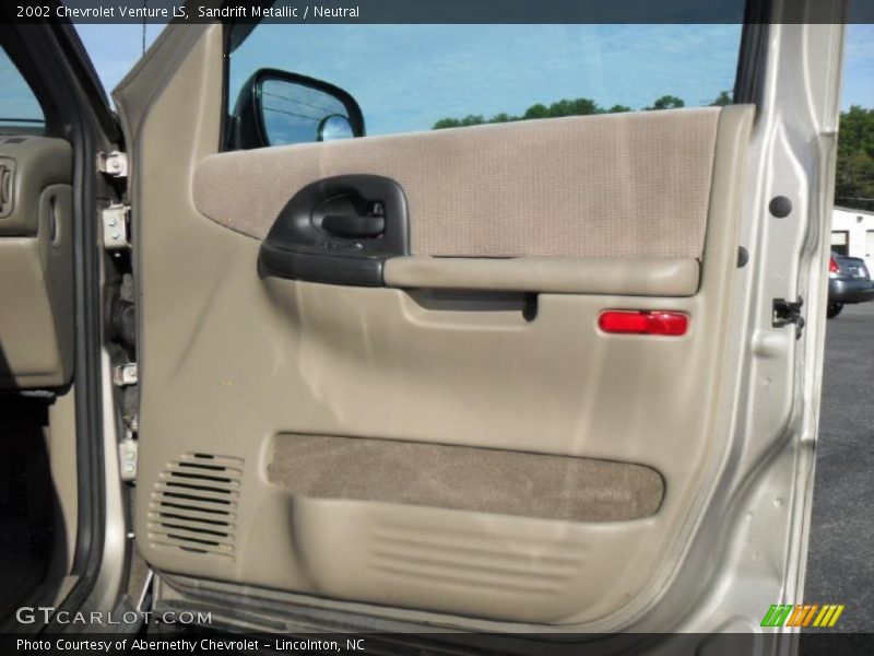 Sandrift Metallic / Neutral 2002 Chevrolet Venture LS