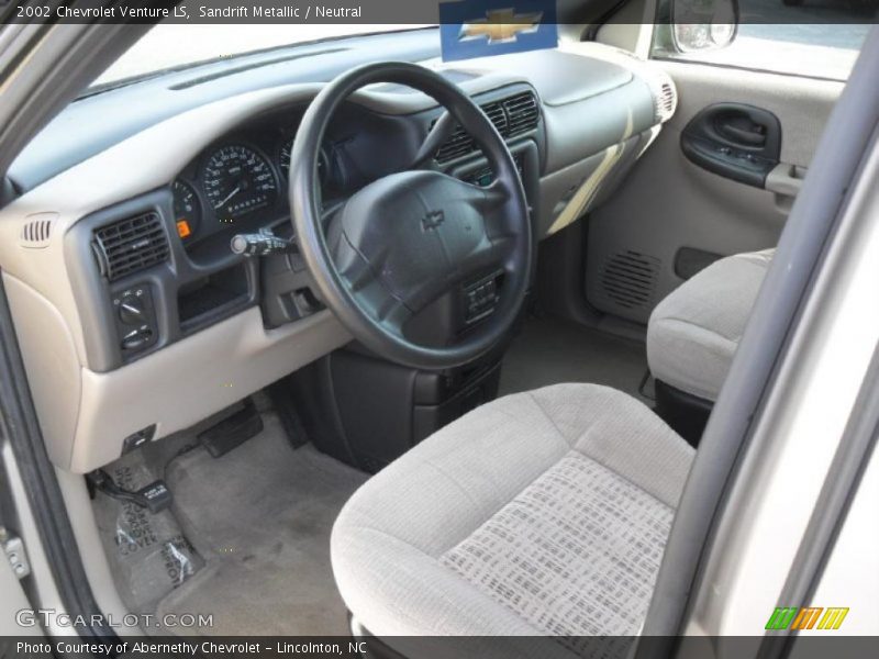 Sandrift Metallic / Neutral 2002 Chevrolet Venture LS