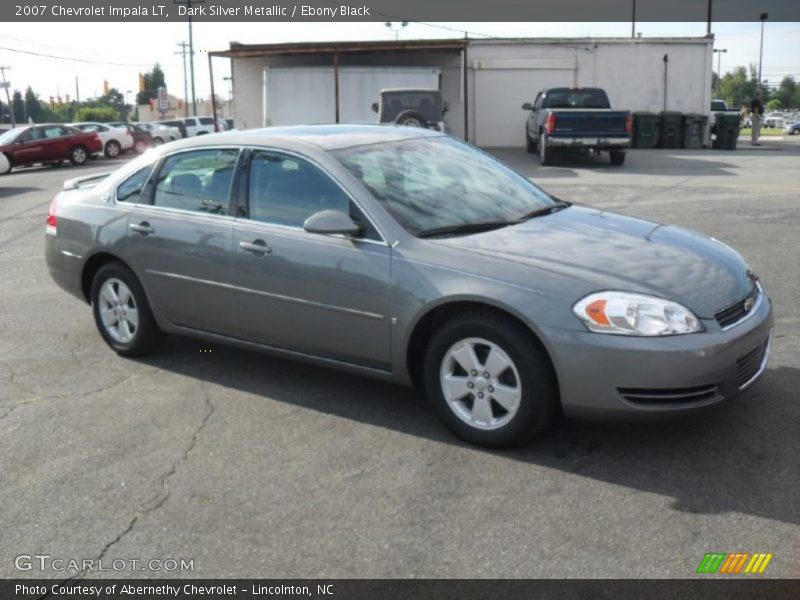 Dark Silver Metallic / Ebony Black 2007 Chevrolet Impala LT