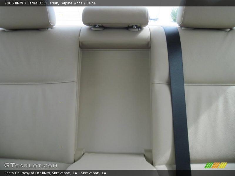 Alpine White / Beige 2006 BMW 3 Series 325i Sedan