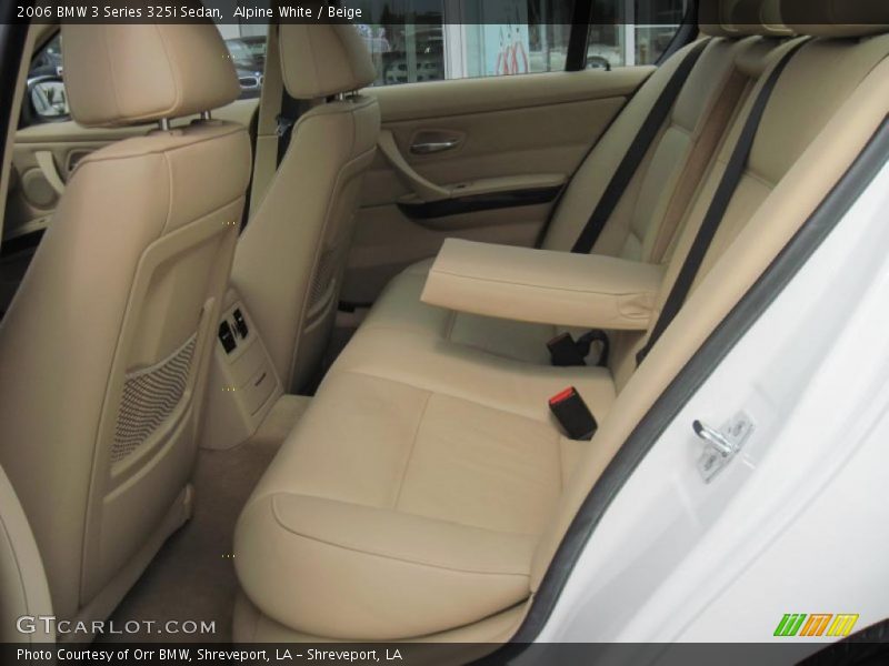 Alpine White / Beige 2006 BMW 3 Series 325i Sedan