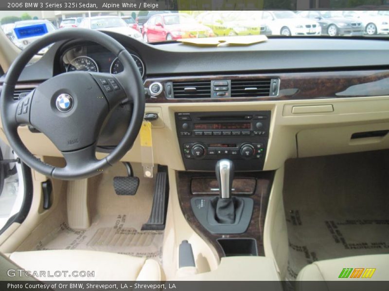 Alpine White / Beige 2006 BMW 3 Series 325i Sedan