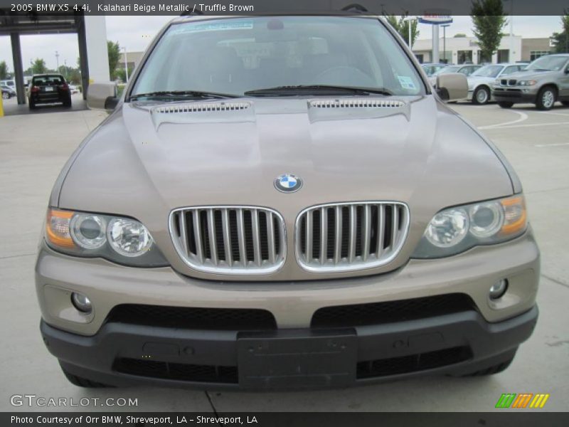 Kalahari Beige Metallic / Truffle Brown 2005 BMW X5 4.4i