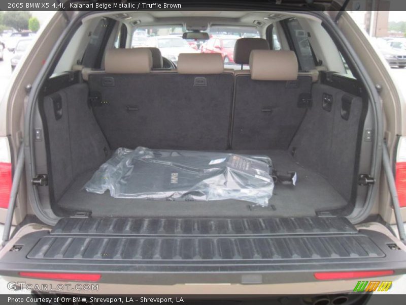 Kalahari Beige Metallic / Truffle Brown 2005 BMW X5 4.4i