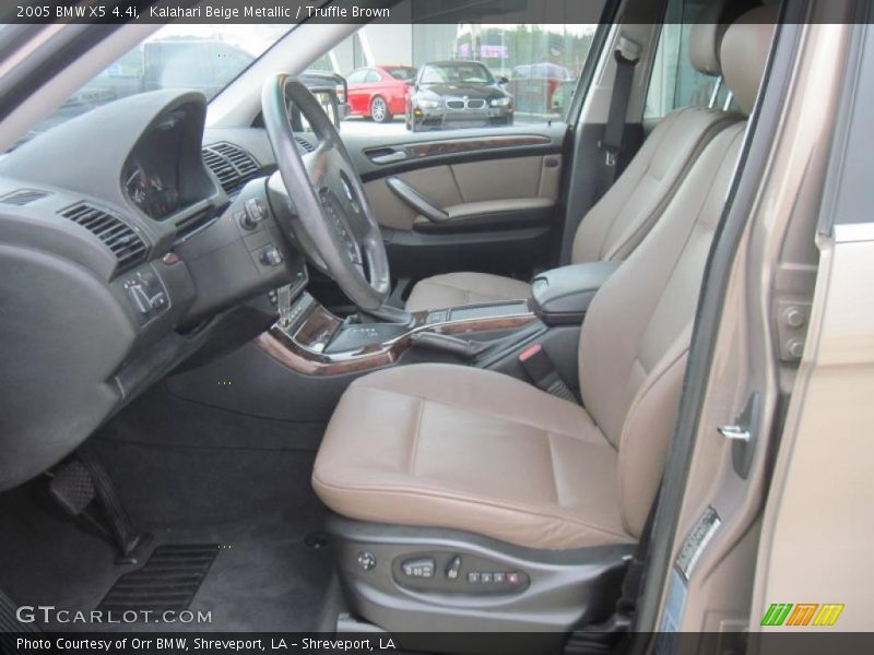 Kalahari Beige Metallic / Truffle Brown 2005 BMW X5 4.4i