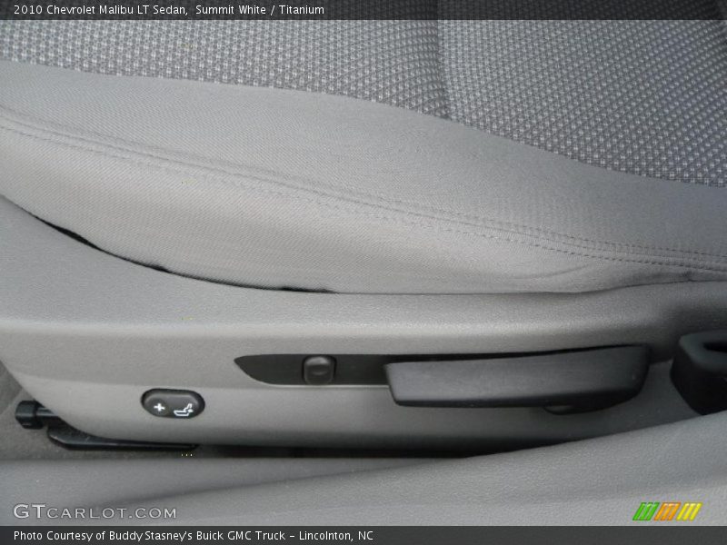 Summit White / Titanium 2010 Chevrolet Malibu LT Sedan