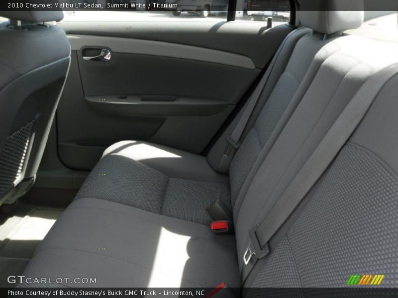 Summit White / Titanium 2010 Chevrolet Malibu LT Sedan