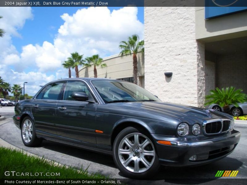 Dark Blue Grey Pearl Metallic / Dove 2004 Jaguar XJ XJ8