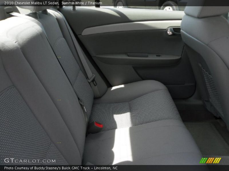 Summit White / Titanium 2010 Chevrolet Malibu LT Sedan