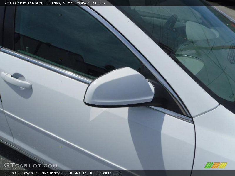 Summit White / Titanium 2010 Chevrolet Malibu LT Sedan
