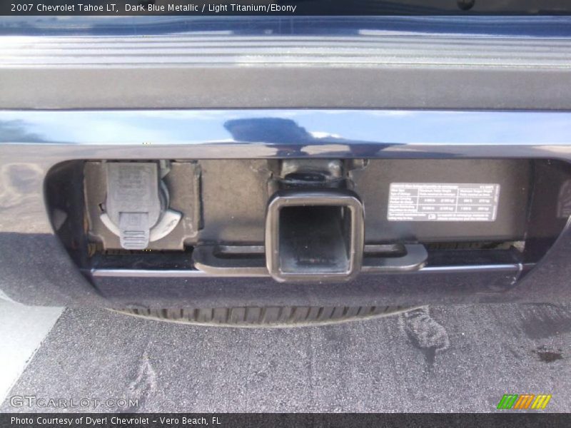 Dark Blue Metallic / Light Titanium/Ebony 2007 Chevrolet Tahoe LT