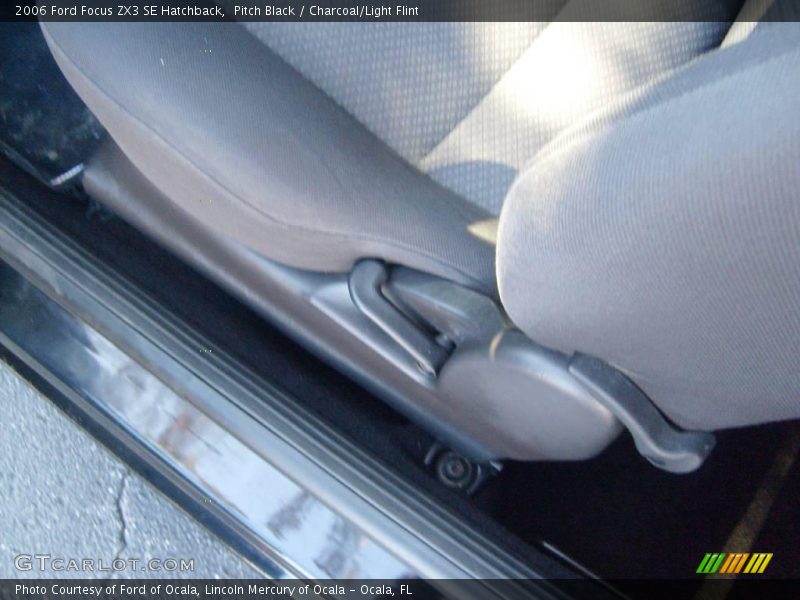 Pitch Black / Charcoal/Light Flint 2006 Ford Focus ZX3 SE Hatchback