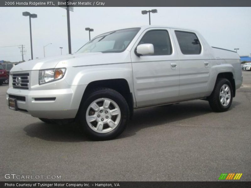 Billet Silver Metallic / Gray 2006 Honda Ridgeline RTL