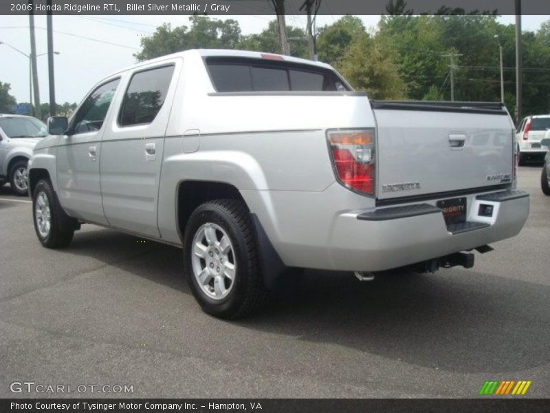 Billet Silver Metallic / Gray 2006 Honda Ridgeline RTL