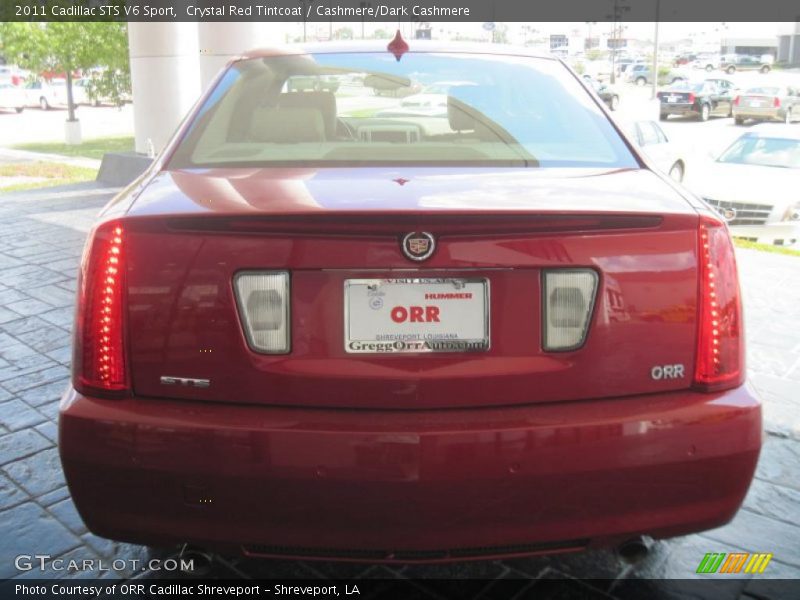 Crystal Red Tintcoat / Cashmere/Dark Cashmere 2011 Cadillac STS V6 Sport