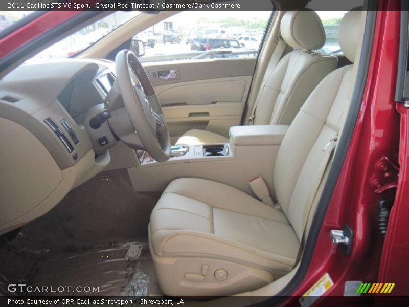 Crystal Red Tintcoat / Cashmere/Dark Cashmere 2011 Cadillac STS V6 Sport