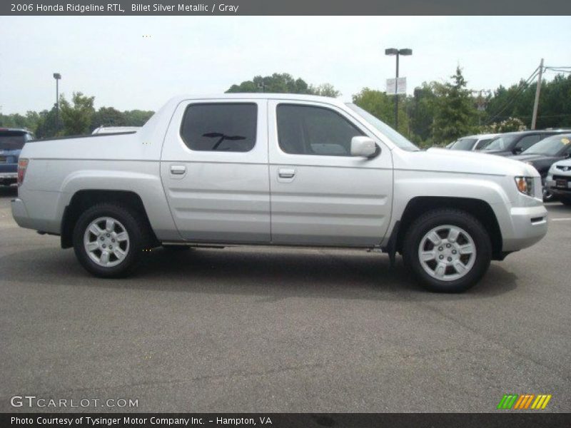 Billet Silver Metallic / Gray 2006 Honda Ridgeline RTL