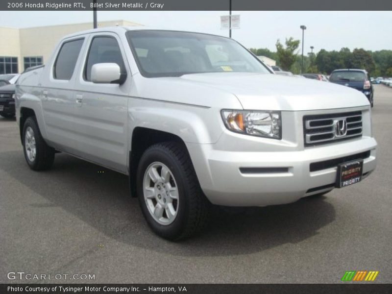 Billet Silver Metallic / Gray 2006 Honda Ridgeline RTL