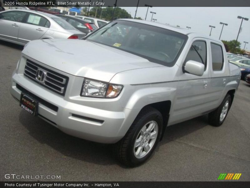Billet Silver Metallic / Gray 2006 Honda Ridgeline RTL