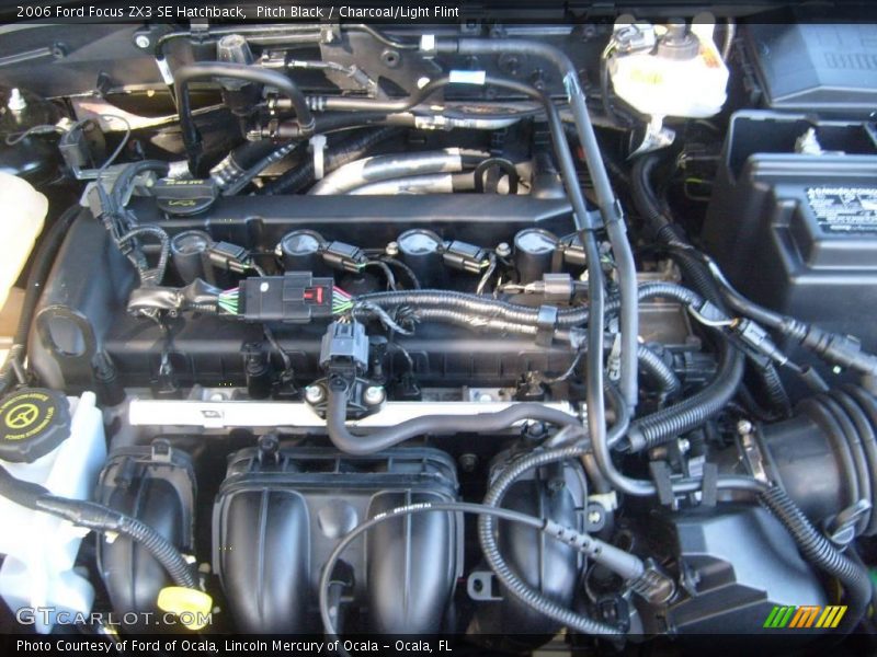 Pitch Black / Charcoal/Light Flint 2006 Ford Focus ZX3 SE Hatchback