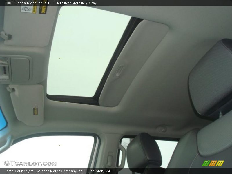 Billet Silver Metallic / Gray 2006 Honda Ridgeline RTL
