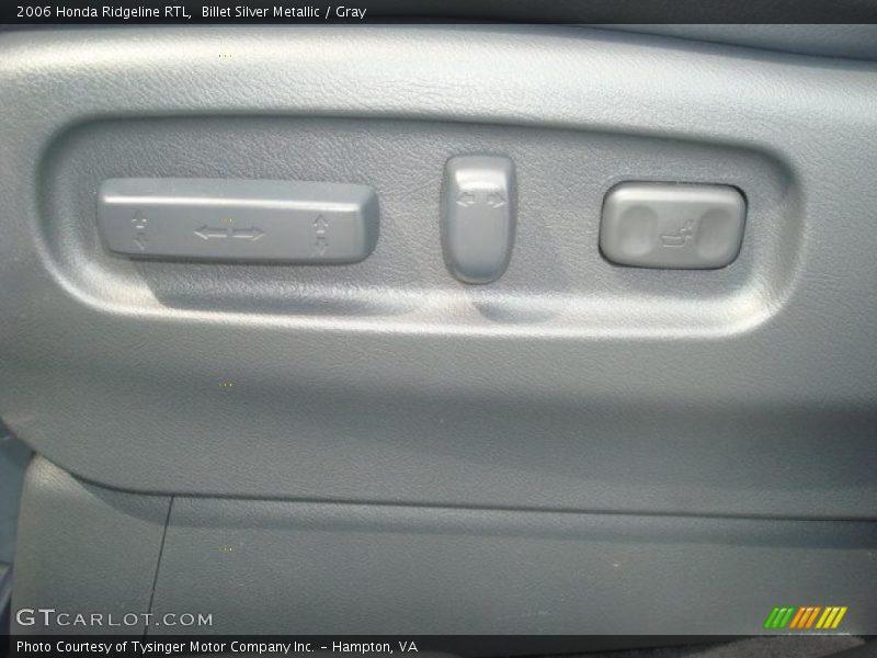 Billet Silver Metallic / Gray 2006 Honda Ridgeline RTL