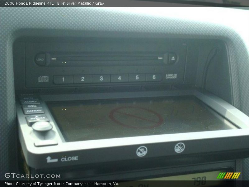 Billet Silver Metallic / Gray 2006 Honda Ridgeline RTL