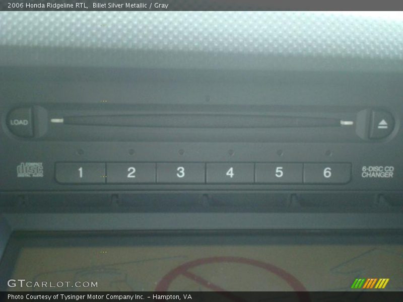 Billet Silver Metallic / Gray 2006 Honda Ridgeline RTL