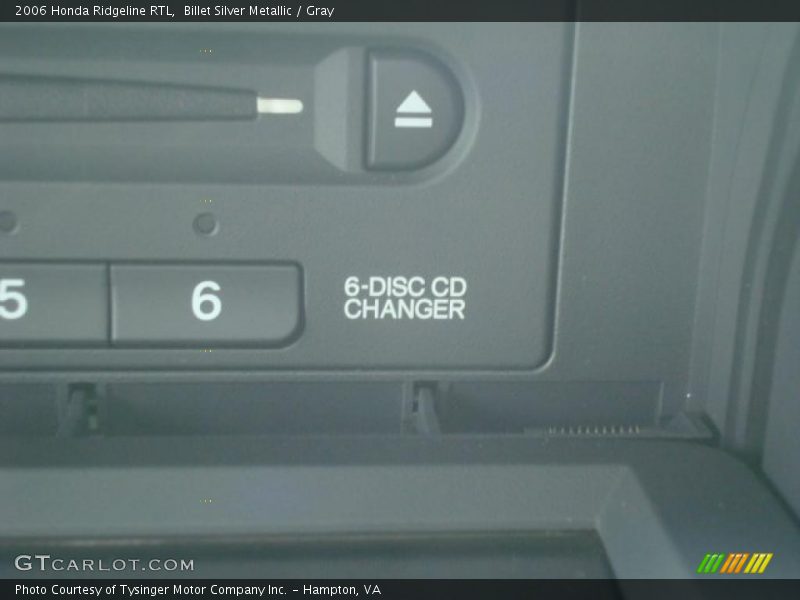 Billet Silver Metallic / Gray 2006 Honda Ridgeline RTL