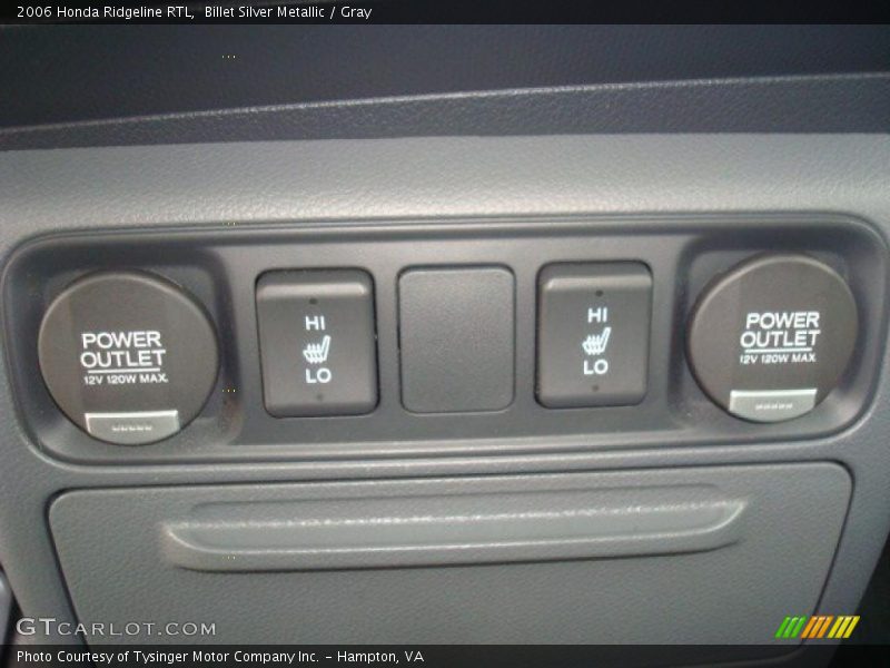 Billet Silver Metallic / Gray 2006 Honda Ridgeline RTL