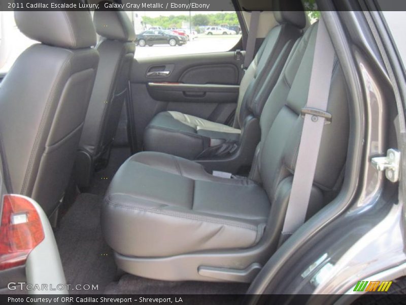 Galaxy Gray Metallic / Ebony/Ebony 2011 Cadillac Escalade Luxury