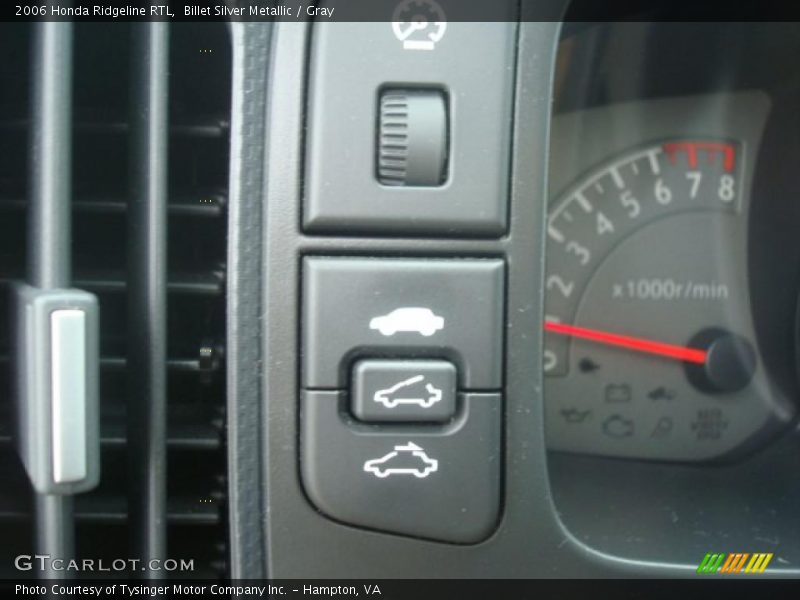 Billet Silver Metallic / Gray 2006 Honda Ridgeline RTL