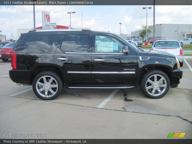 Black Raven / Cashmere/Cocoa 2011 Cadillac Escalade Luxury