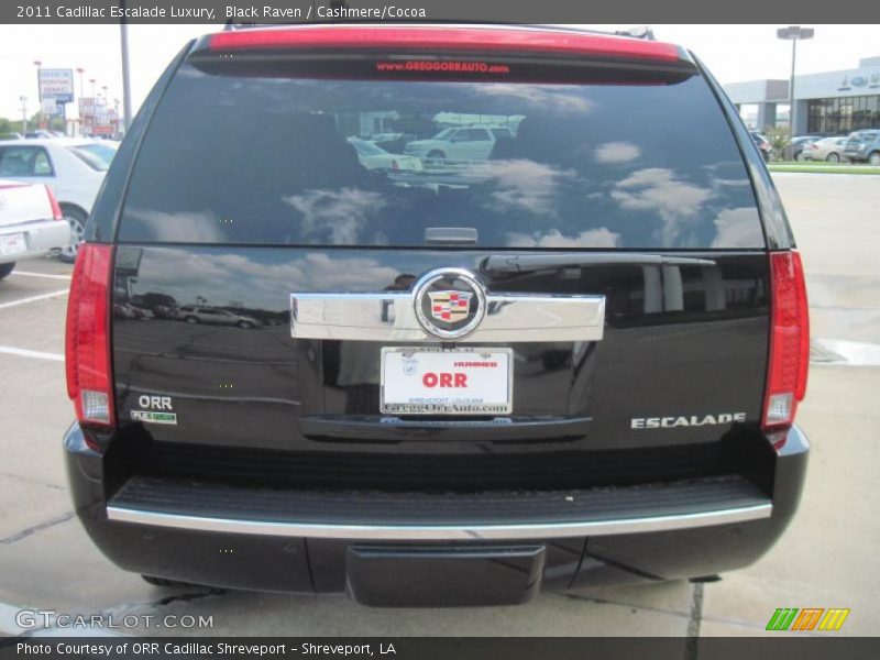 Black Raven / Cashmere/Cocoa 2011 Cadillac Escalade Luxury