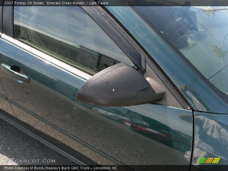 Emerald Green Metallic / Light Taupe 2007 Pontiac G6 Sedan