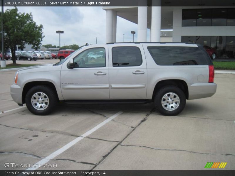Silver Birch Metallic / Light Titanium 2008 GMC Yukon XL SLT