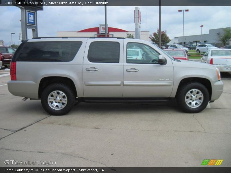Silver Birch Metallic / Light Titanium 2008 GMC Yukon XL SLT