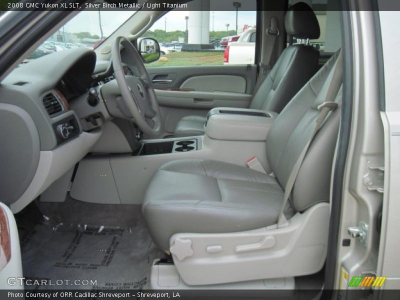 Silver Birch Metallic / Light Titanium 2008 GMC Yukon XL SLT