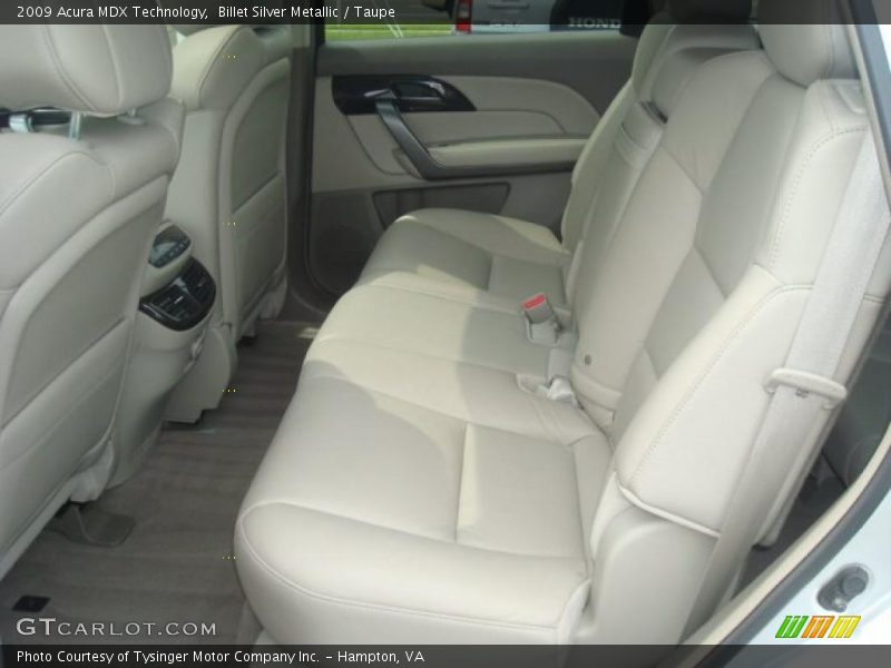 Billet Silver Metallic / Taupe 2009 Acura MDX Technology