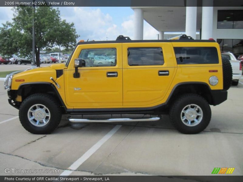 Yellow / Ebony 2006 Hummer H2 SUV