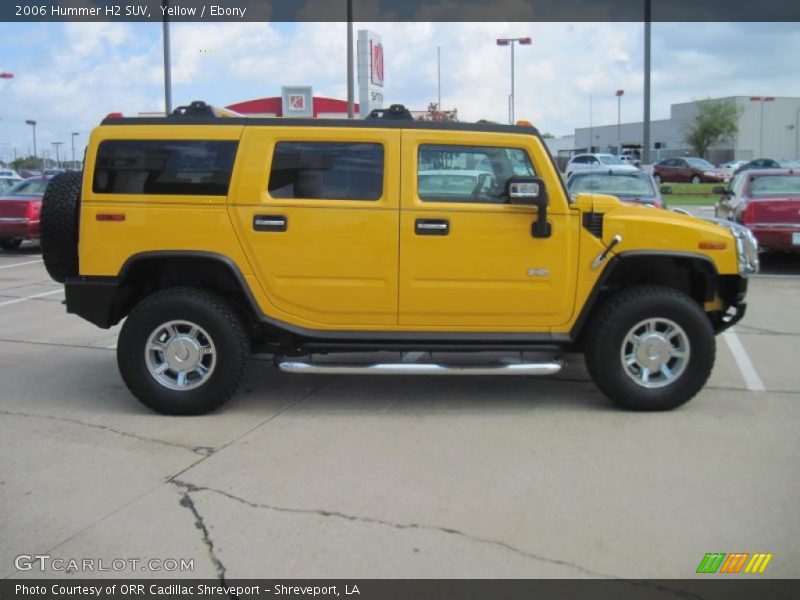 Yellow / Ebony 2006 Hummer H2 SUV