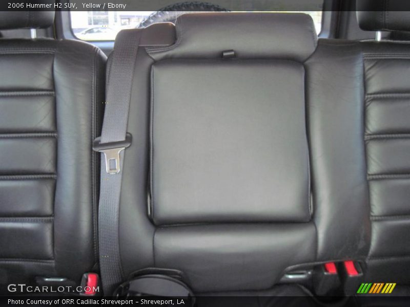 Yellow / Ebony 2006 Hummer H2 SUV